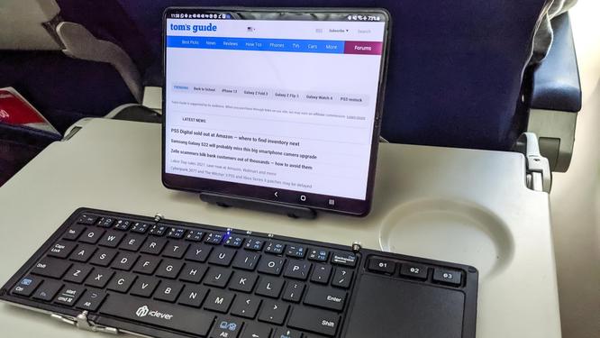 I used the Samsung Galaxy Z Fold 3 to replace a laptop — here’s what happened