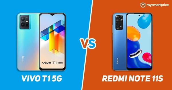 Vivo T1 5G vs Redmi Note 11S: Which is the Best Mobile Under Rs 20,000 in India?