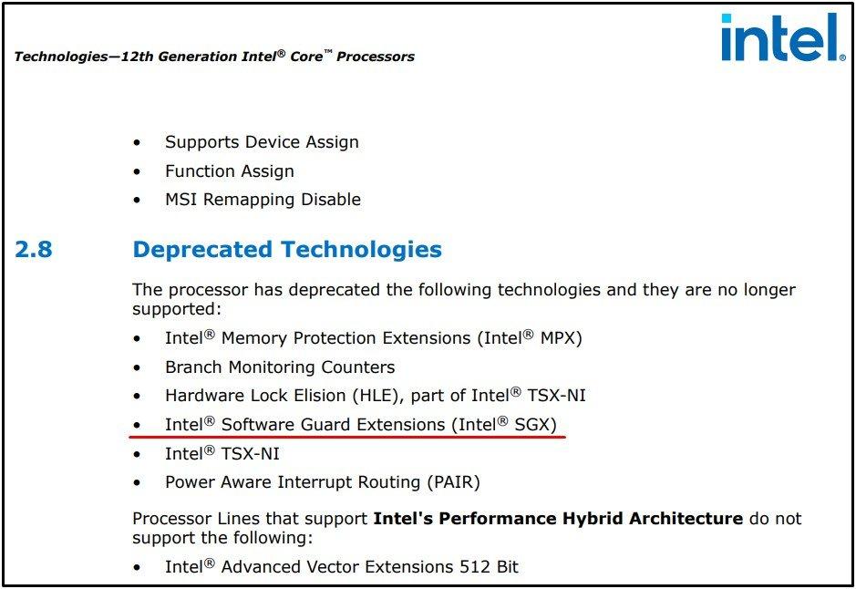 New Intel chips won't play Blu-ray disks due to SGX deprecation