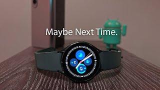 Galaxy Watch 4 review: welcome to Samsung’s garden - The Verge clock menu more-arrow no yes Vox Media 