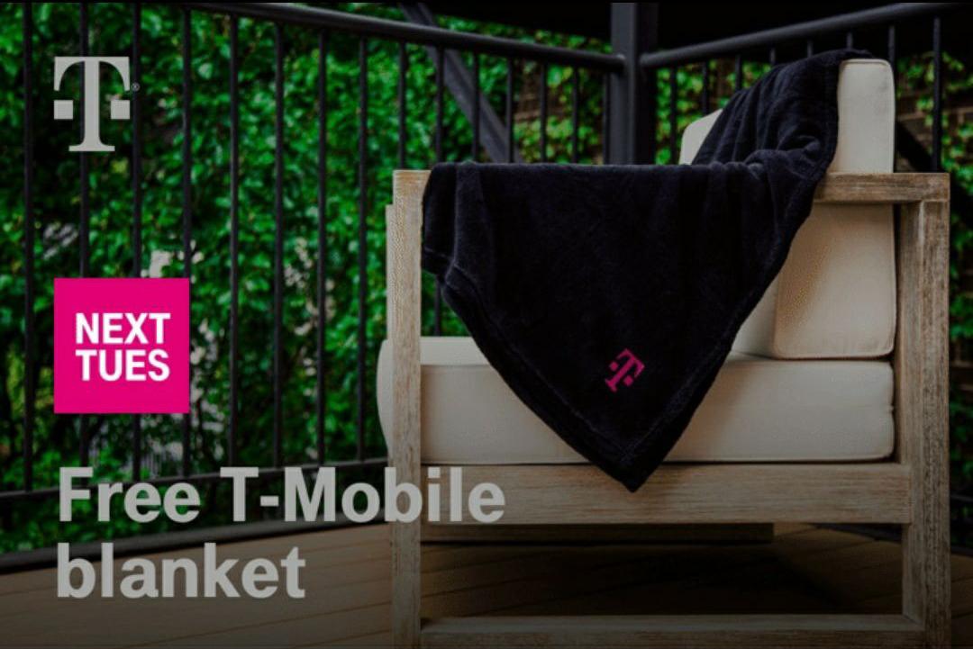 T-Mobile is giving away free blankets next week as it blankets the country with 5G
