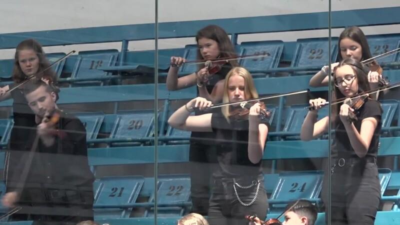 The connection between the young Havířov violinists and athletes was successful, the video clip was filmed by David Vigner