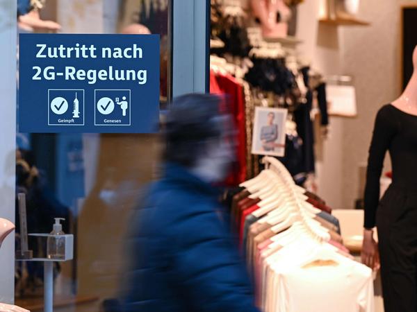 2G-Regel gilt nicht für Bekleidungsgeschäfte in Bayern
