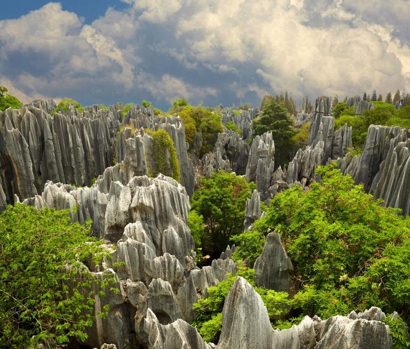 Čínský přírodní zázrak: Prozkoumejte Kamenný les i se zkamenělou dívkou 