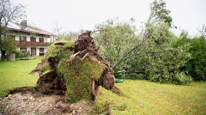 News heute: Schäden nach Unwettern im südlichen Oberbayern