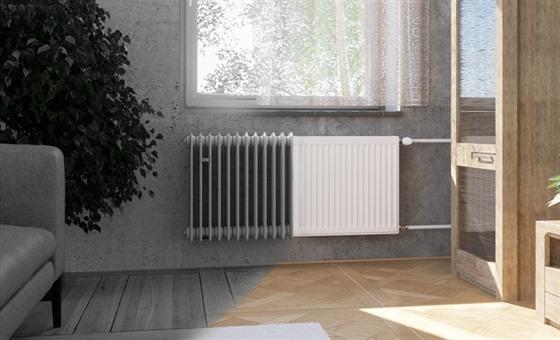 Do you need to replace cast iron radiators with new ones? It's easy and fast