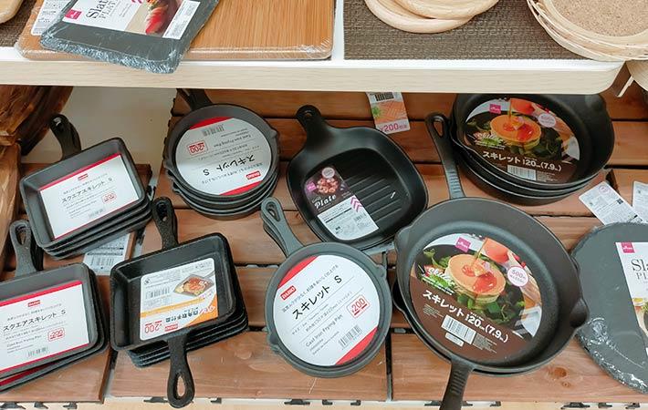 grape [Grape] lifestyle Daiso skillet How does it feel to use?　Introducing the difference in price and how to season it!
