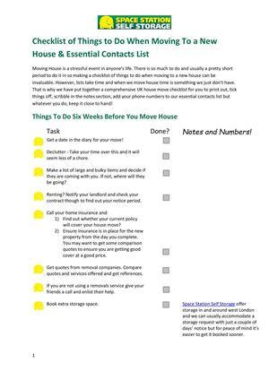 Moving To A New House, Don’t Forget To Tick These 7 Things In Your Checklist! 