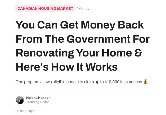 You Can Get Money Back From The Government For Renovating Your Home & Here's How It Works