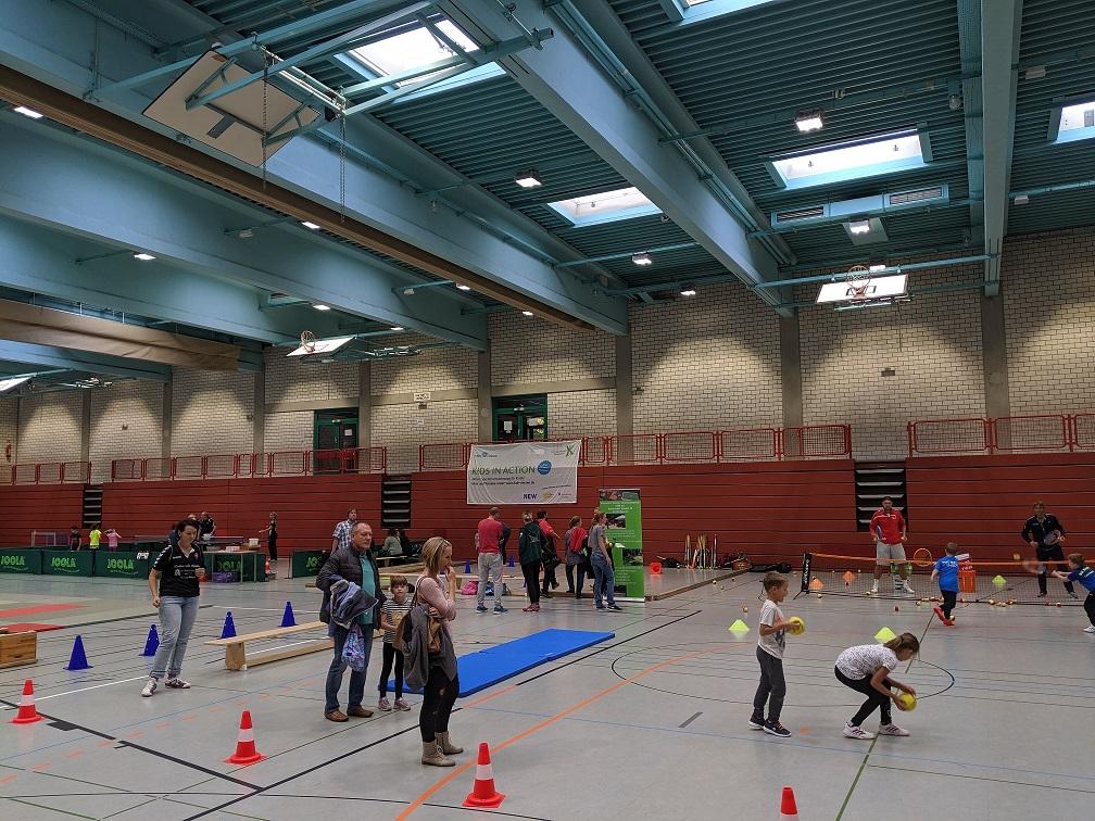  Kids in action at the Ransberg sports center |  City of Viersen