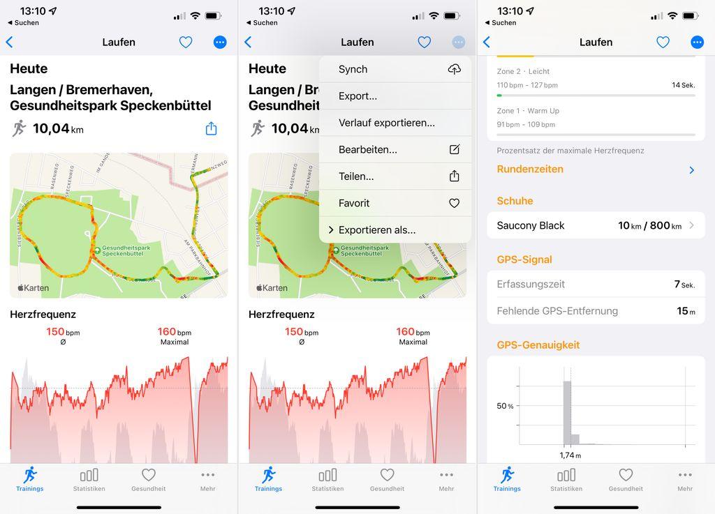 HealthFit: Kilometerleistung von Laufschuhen tracken (und etwas Persönliches dazu) 