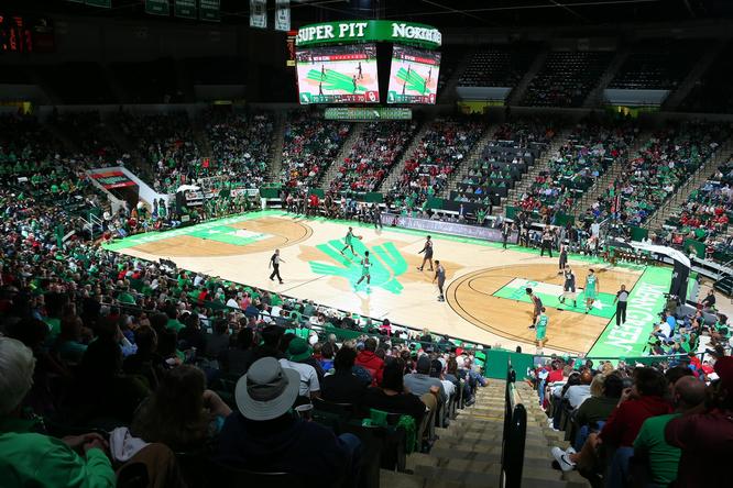University of North Texas Athletics Mean Green Monday At The Super Pit 
