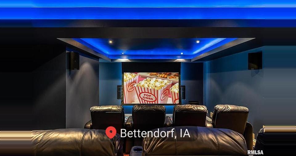 $1.1 Million Bettendorf Home Has Awesome Movie Theater, Game Room