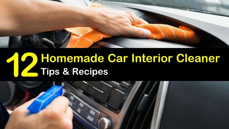 How to detail car interior using these homemade cleaners 