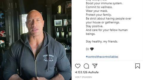 Dwayne Johnson : Er geht dreimal am Tag unter die Dusche 