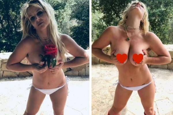 Britney Spears zeigt sich wieder oben ohne – und erklärt die Fotos 