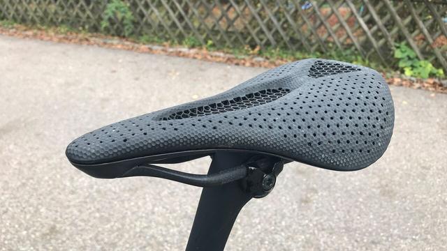 Specialized S-Works Romin Evo Mirror professional saddle ordered from the 3D printer