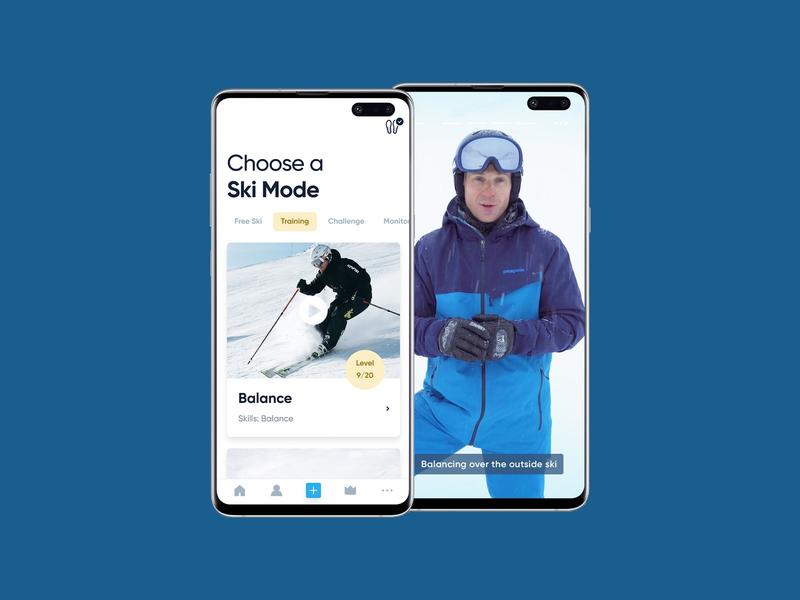 "CARV DIGITAL SKI COACH", which coaches with "voice" during skiing, was a surprising wearable device that could polish his arms like a game.