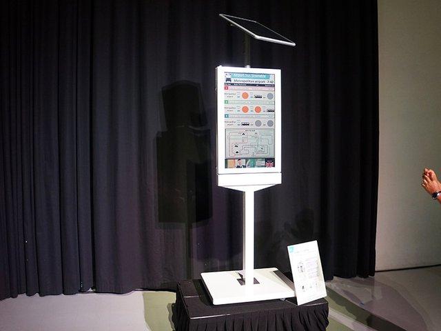   ジャパンディスプレイ、音楽を“見る”プレーヤーなど発表。「ディスプレイ屋を脱却しインターフェース屋に」 