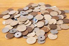 What is the money for coin handling of financial institutions!?"Welcome to change!"
