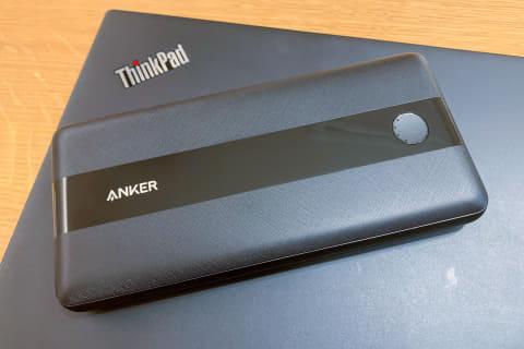 ノートPCも充電できるAnkerのモバイルバッテリー、容量も大きさもサイズ感がちょうど良すぎ!!【テレワークグッズレビュー 第23回】 - INTERNET Watch 