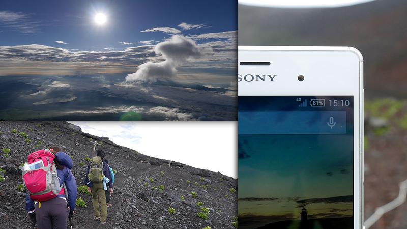 I went to the front line of LTE countermeasures that enable the Internet with a smartphone on Mt. Fuji