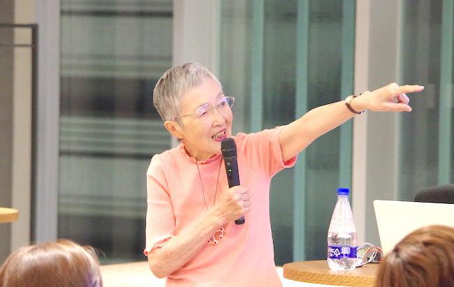 Human "creativity" that artificial intelligence cannot imitate The value of programming education talked about by 83-year-old app developer Masako Wakamiya