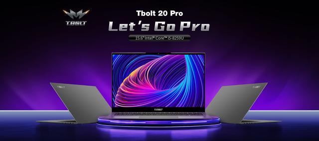 Core i5-8259U プロセッサ搭載、TECLAST 新ノートパソコン「Tbolt20 Pro」Amazon販売開始