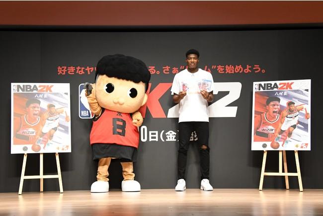  The cover of the NBA 2K22 Japanese version of the popular basketball game "NBA 2K22" is unveiled for the first time in the world !!! "Dreams come true" after the fierce battle at the Tokyo Olympics