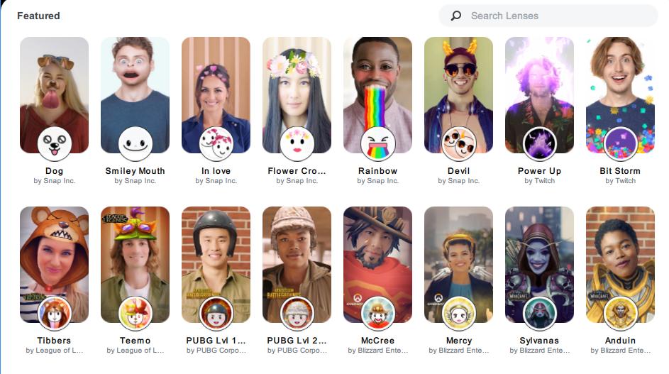 「Snap Camera」公開、Snapchatの「レンズ」をPC上の動画にも--Twitchと連携も 