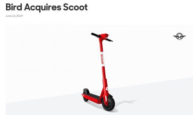 BirdがライバルScootを買収ーー背景にある「米電動スクーター規制」その状況とは | BRIDGE（ブリッジ）テクノロジー＆スタートアップ情報