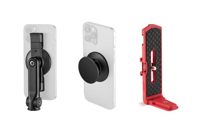 ヴァイテックイメージング、JOBYのMagSafe対応のiPhone用アクセサリー3製品とゴリラポッド3Kキット専用のLブラケットを発売