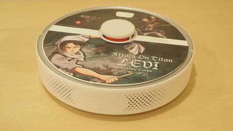 "Attack on Titan" Captain Levi (CV: Hiroshi Kamiya) Is the collaboration bot vacuum cleaner "Roborock S6 Pure" a "Attack Vacuum"?
