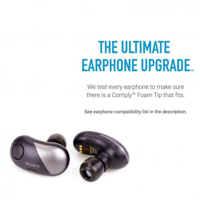 完全ワイヤレスイヤホンを究極アップグレードCOMPLY™トゥルーグリップ™「耳にも収納カプセルにも」ぴったりフィット！7月12日（金）より発売開始