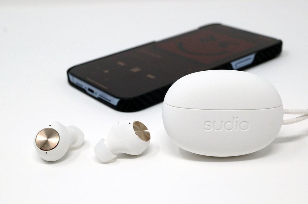 Completely wireless earphone "SUDIO T2" review: Good design and well -balanced clear sound quality!ANC is also installed!