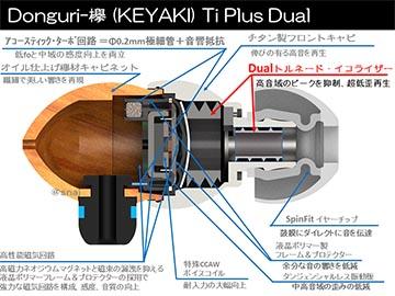 「トルネード・イコライザー」2基で中域が向上した、欅+チタン筐体イヤフォン - AV Watch 