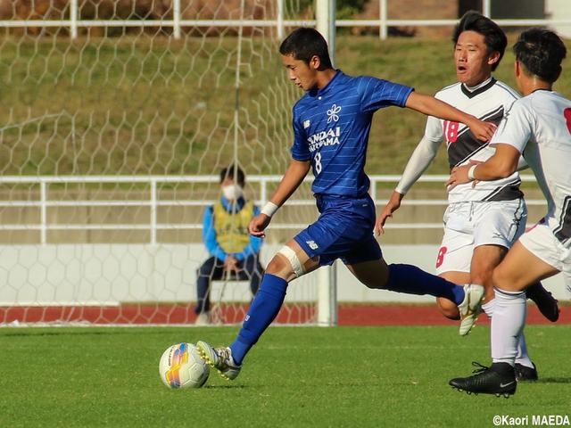 "I did it" "I did it."Attention of Kindai Wakayama 2nd grade midfielder Aoi Hatashita fights for the old friend confrontation with the U-16 representative candidate