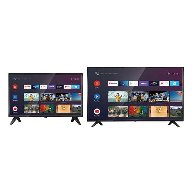 あえてテレビチューナーを外し、42型で税込32,780円のネット動画専用TV! ドンキが「AndroidTV機能搭載チューナーレススマートテレビ」を本日10日(金)発売～Chromecast内蔵、HDMI×3装備 