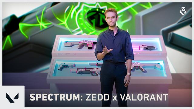 Collaboration with the tactical FPS game "Valorant" Grammy Award Artist DJ ZEDD is realized!Valorant's first audio -linked skin series "Spectrum" has appeared