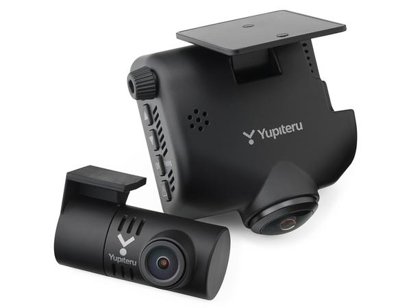 ユピテル、全方位360度&リアの2カメラドラレコ。あおり運転対策搭載 - AV Watch