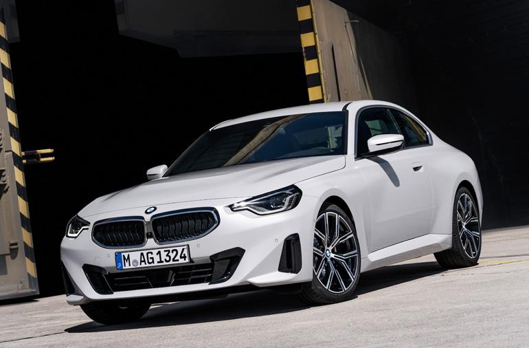 BMW's new "2 Series Coupe" with its wide and sturdy body and dynamic character line | @DIME At Dime