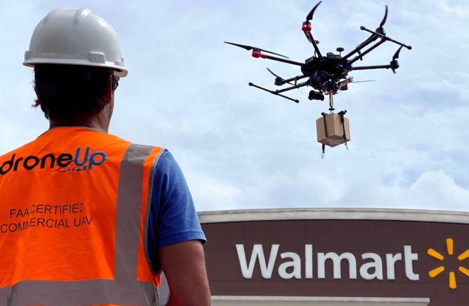 Wal-Mart, funded by drone distribution drones, starts production services _ retail and logistics industry news sites [diamond chain stores online]