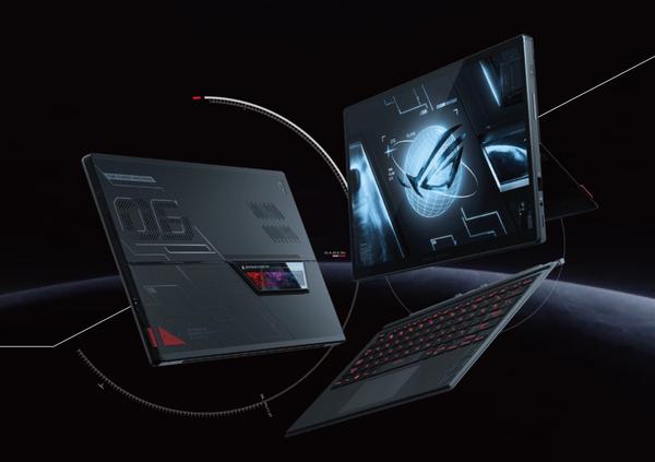 The ultimate form of gaming notes "Rog Flow Z13".Equipped with 120Hz and 4K liquid crystal on a detachable body of about 1 kg