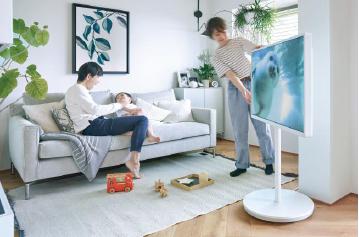 パナソニック、43V型テレビを家中に移動できる「レイアウトフリーテレビ」 - CNET Japan