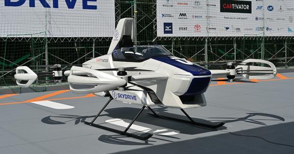  Flying taxis are not a dream The movement revolution of "flying cars" that the public and private sectors are united in.  ?? Finally, the practical use of powered suits has begun!