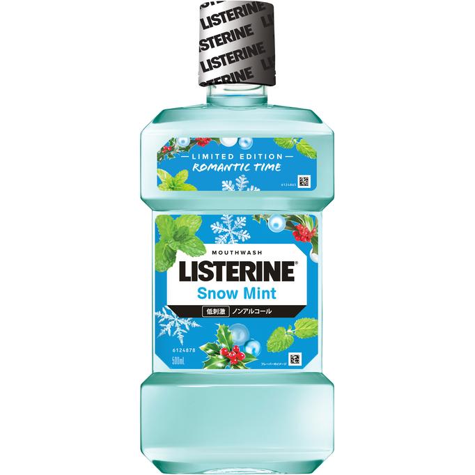 New release of "Listerine ® Snow Mint" Limited quantity will be available from October 18, 2021 (Monday)