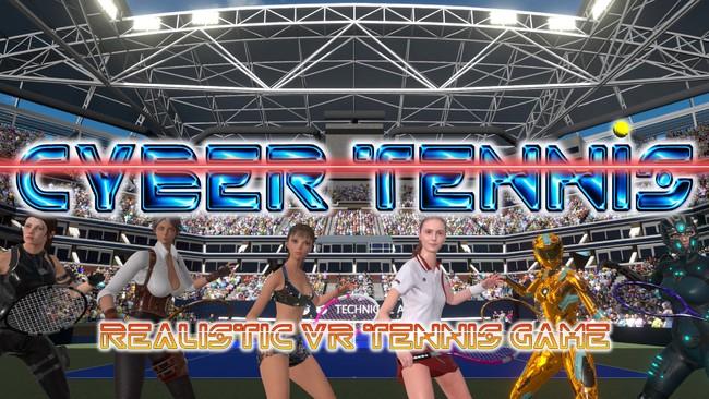 Notice of release of VR tennis game "Cyber Tennis" for SteamVR | Press release of Technical Arts Co., Ltd.