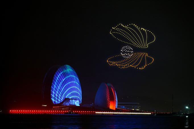 Safe and cost -effective Drone Light Show | T2R press release