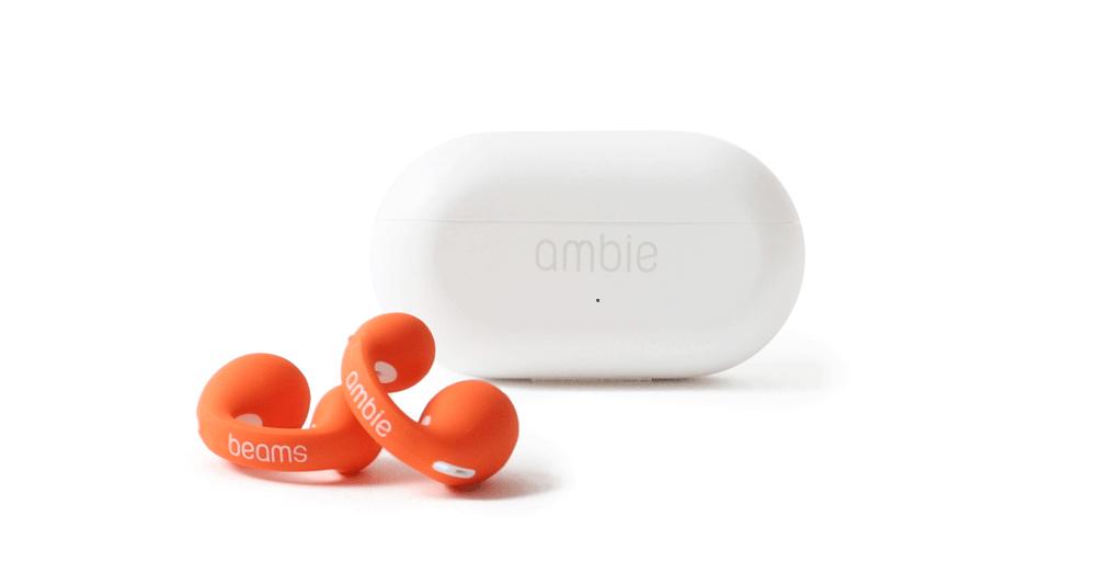 Ambie Complete Wireless Earphone "BEAMS Bespoke Model" Orange Release (September 17, 2021) --Excite News