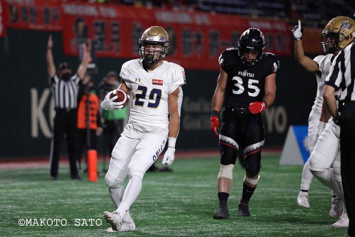 [American football] The strong mental and physical rice bowl prospects of Fujitsu OL, which won the strongest DL of Orvic in the center (2)
